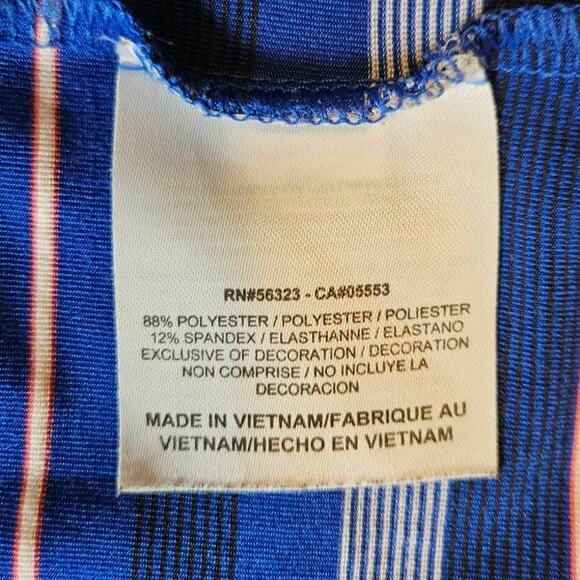 Nike Golf Minnesota Twins Baseball Men's Stripe Blue Polo Shirt Size XLarge - Picture 6 of 7